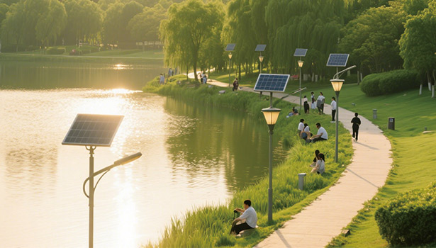 solar LED street light